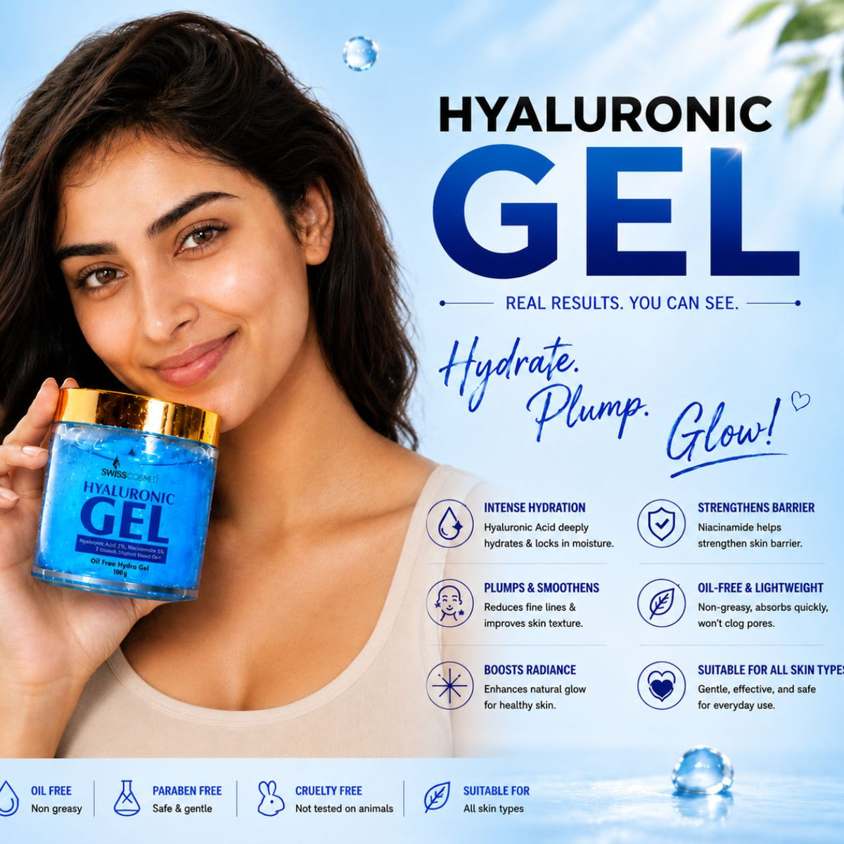 Hyaluronic Gel 100 Gm