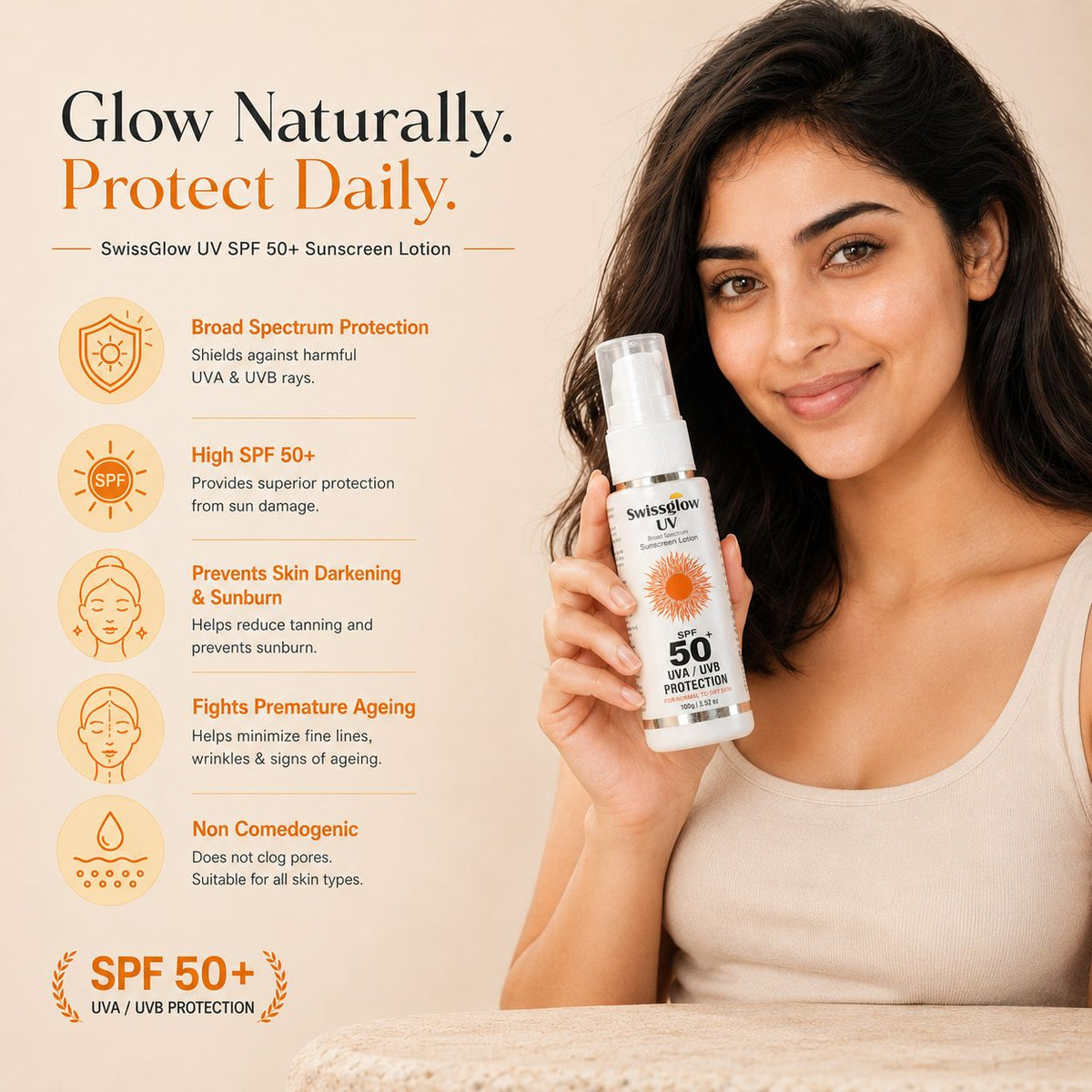 Swiss-Glow-Uv Spf-50