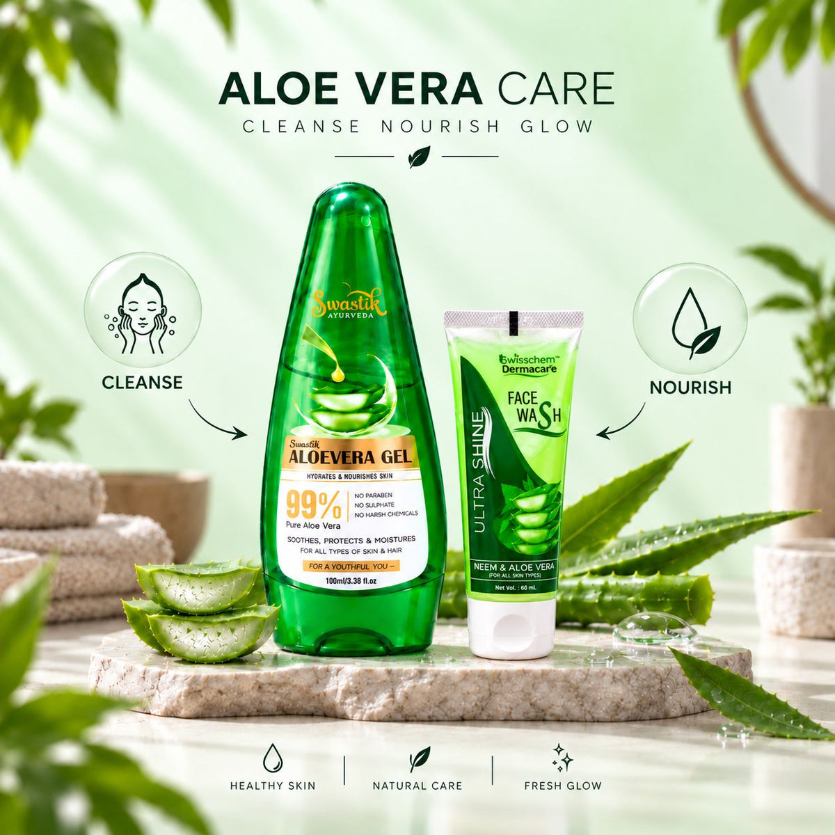 Aloe Fresh Face Duo