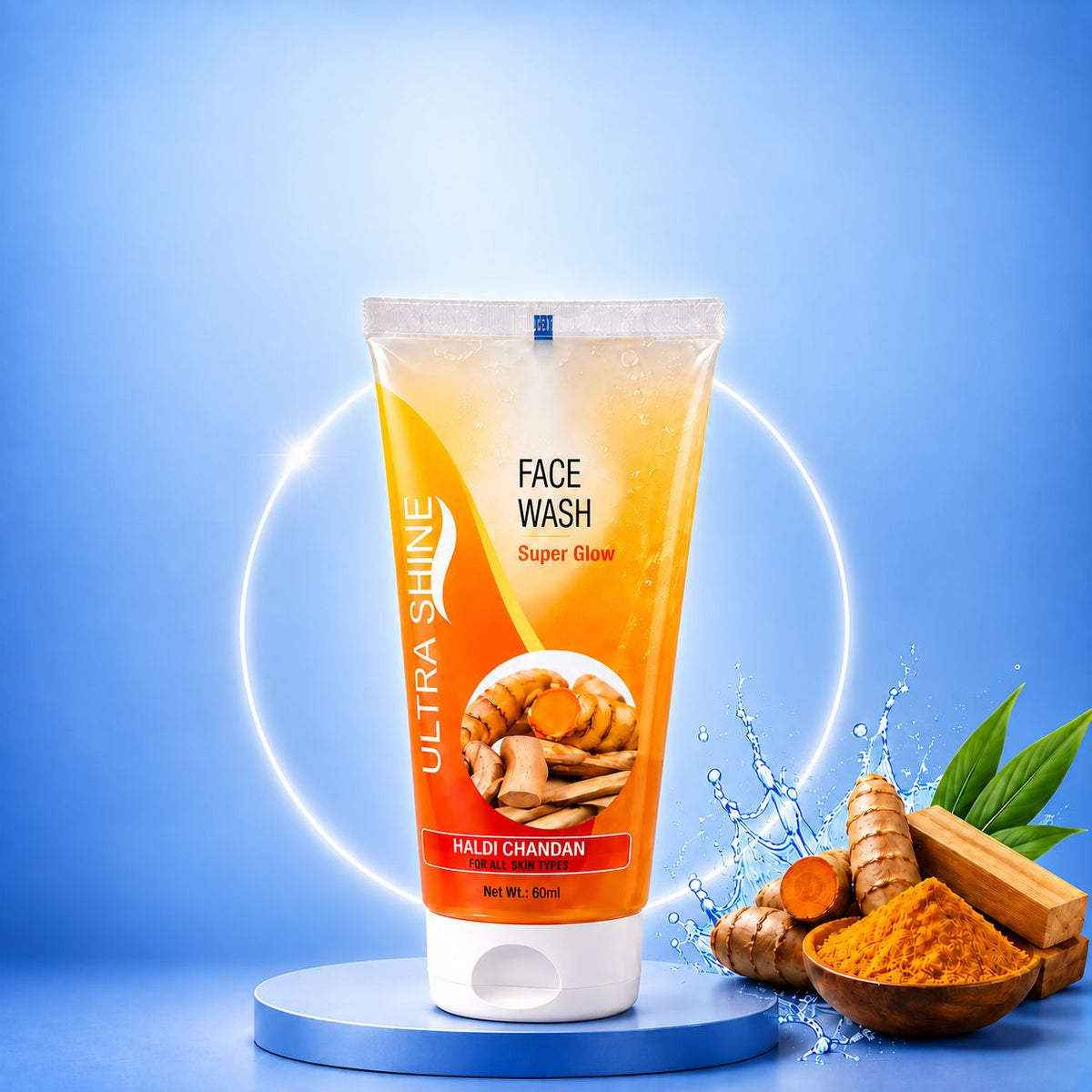 Ultrashine Haldichandan Face Wash