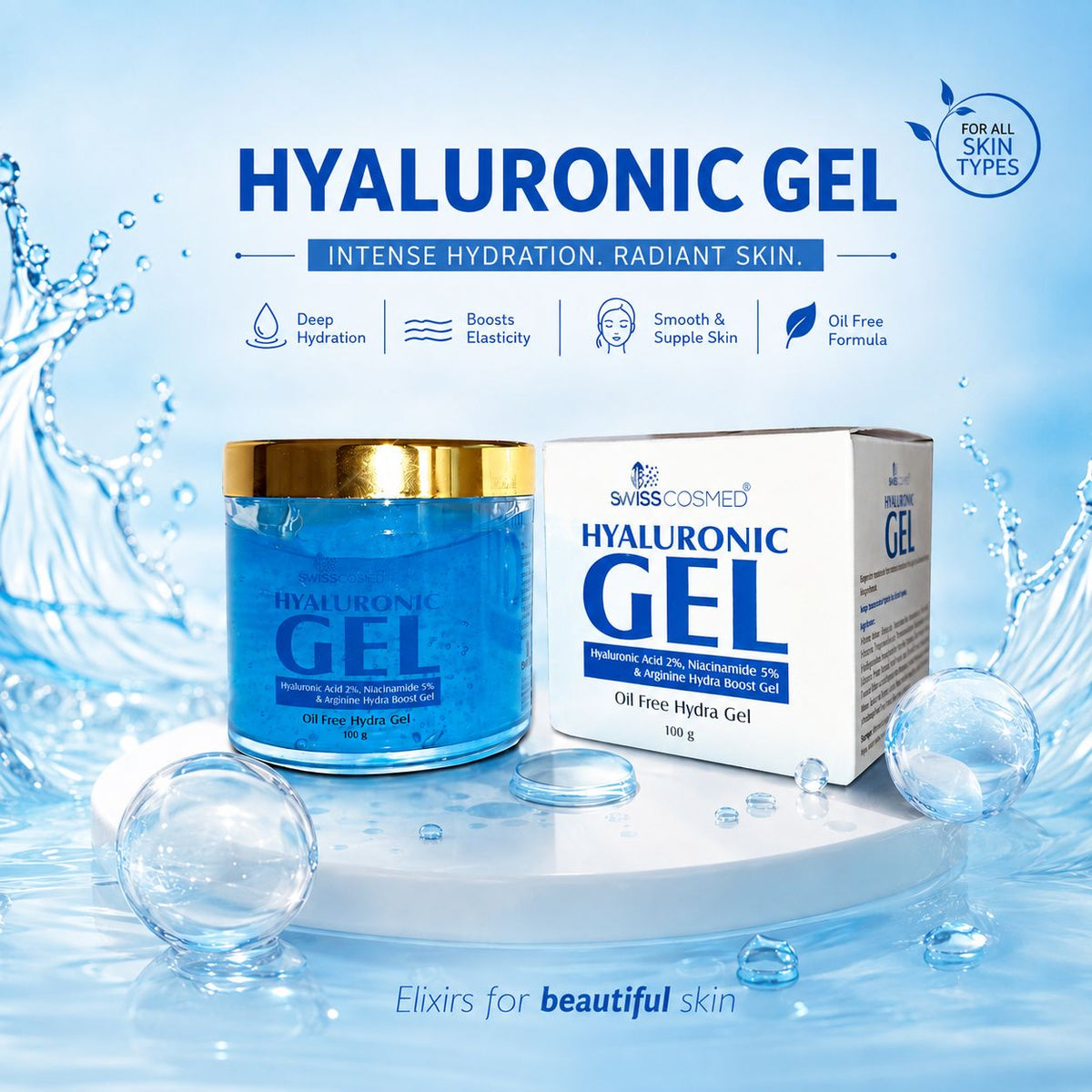 Hyaluronic Gel 100 Gm