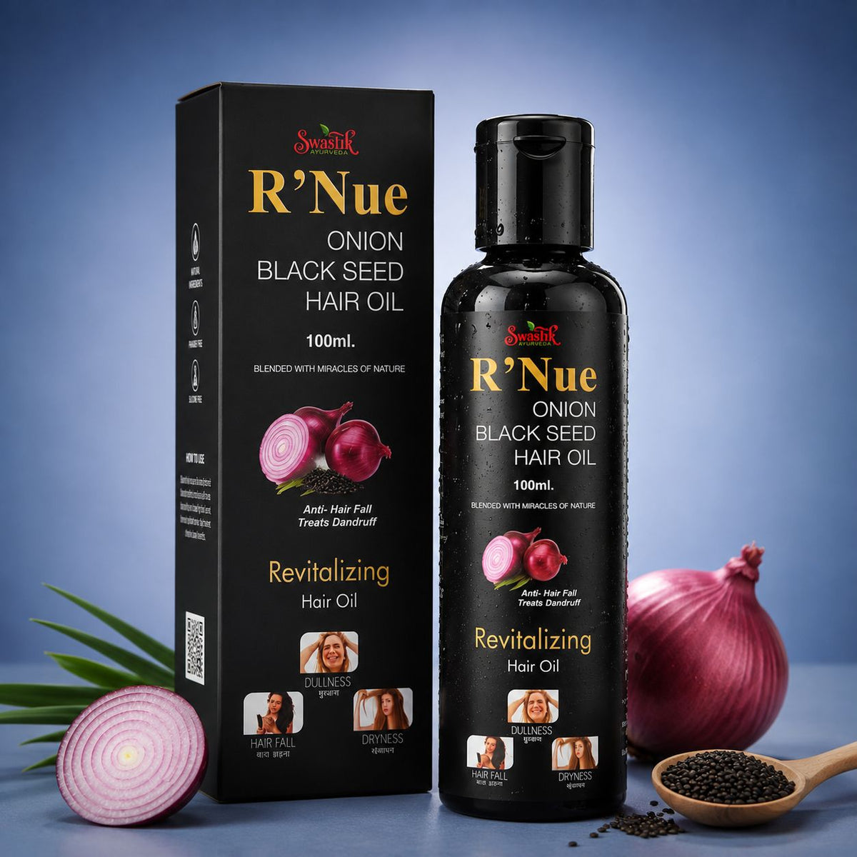 R'Nue Onion Hair Oil 100Ml