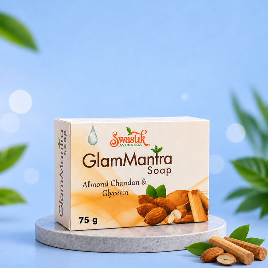 Glam Mantra Soap  (Almond Chandan & Glycerin Soap)