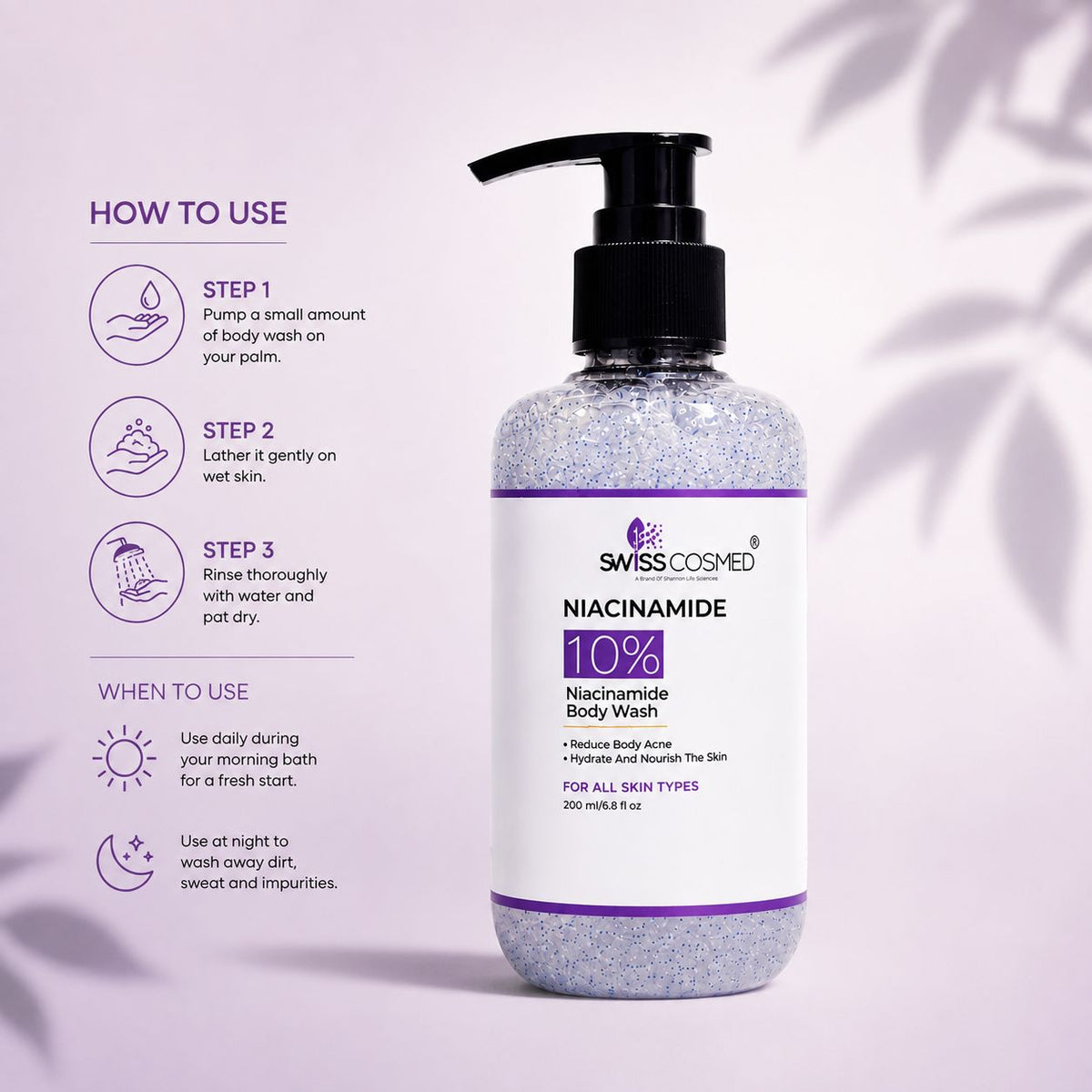 Niacinamide 10% Body Wash