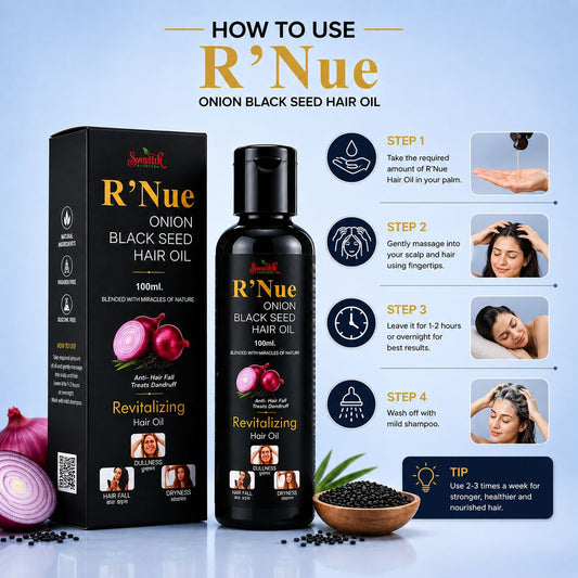 R'Nue Onion Hair Oil 100Ml