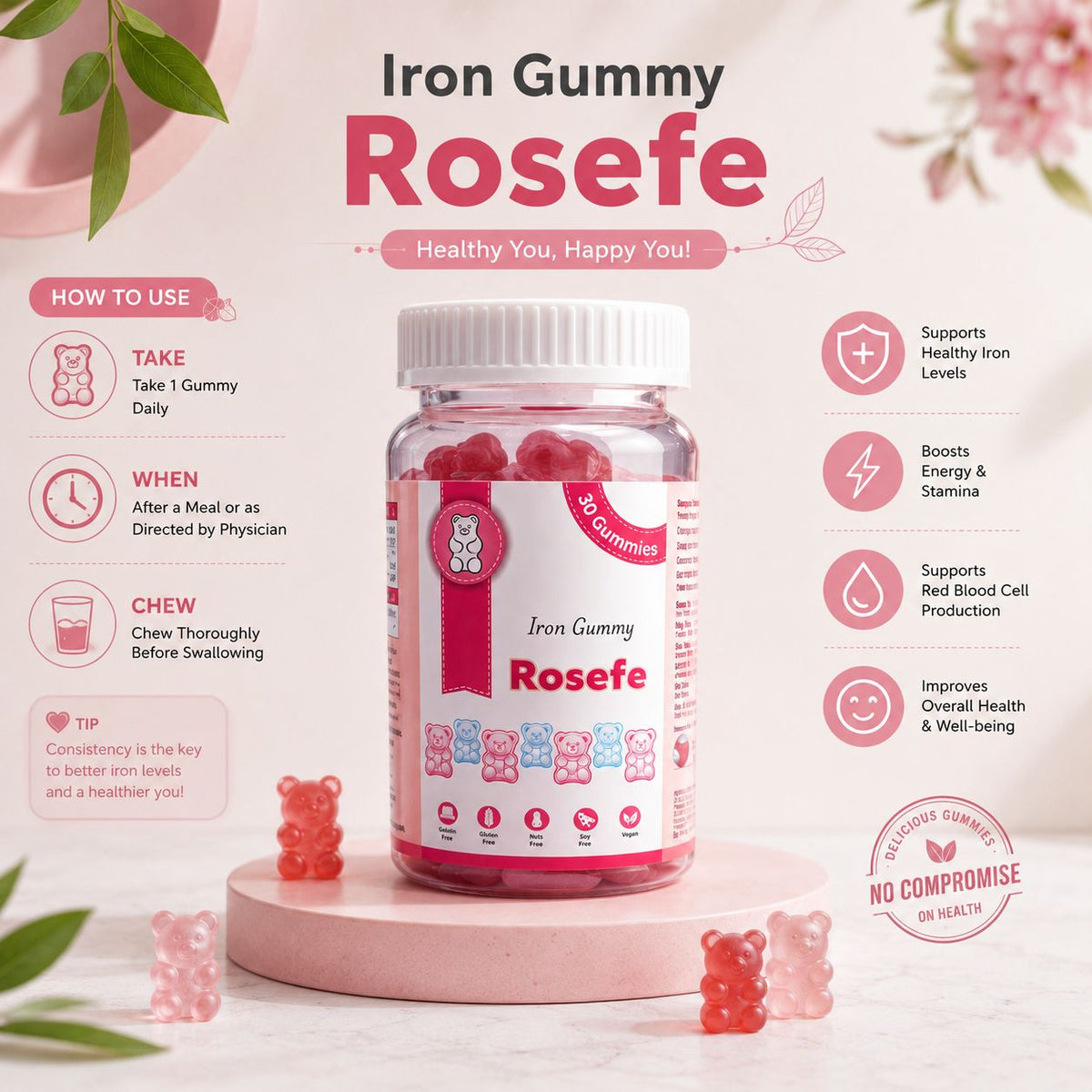Rosefe Gummies