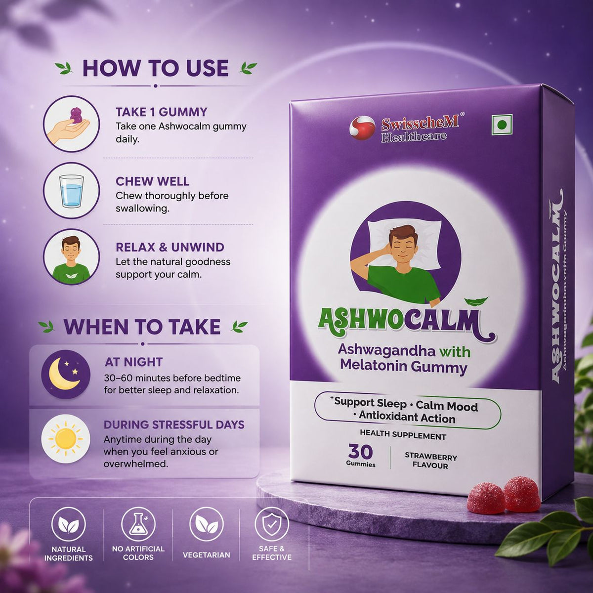 Ashwoclam Gummy