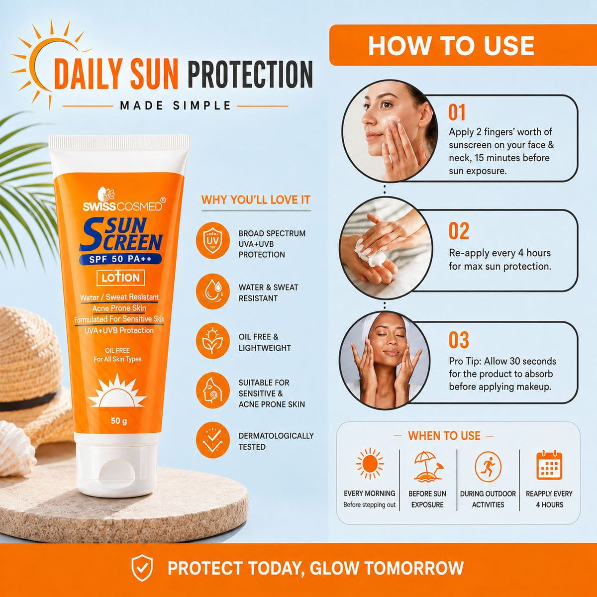 Sunscreen Spf50