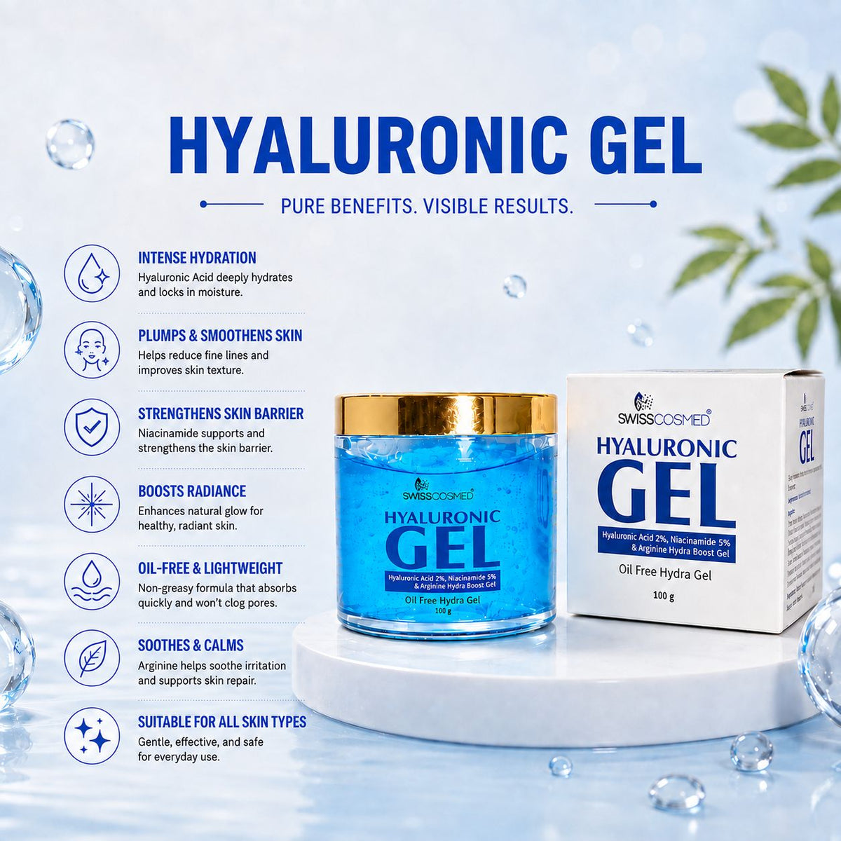 Hyaluronic Gel 100 Gm