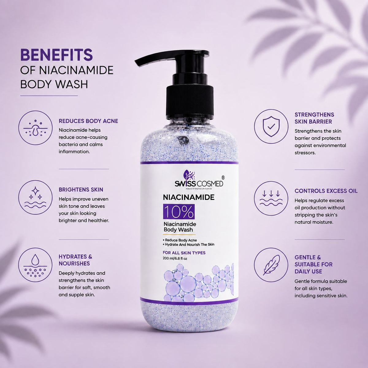 Niacinamide 10% Body Wash
