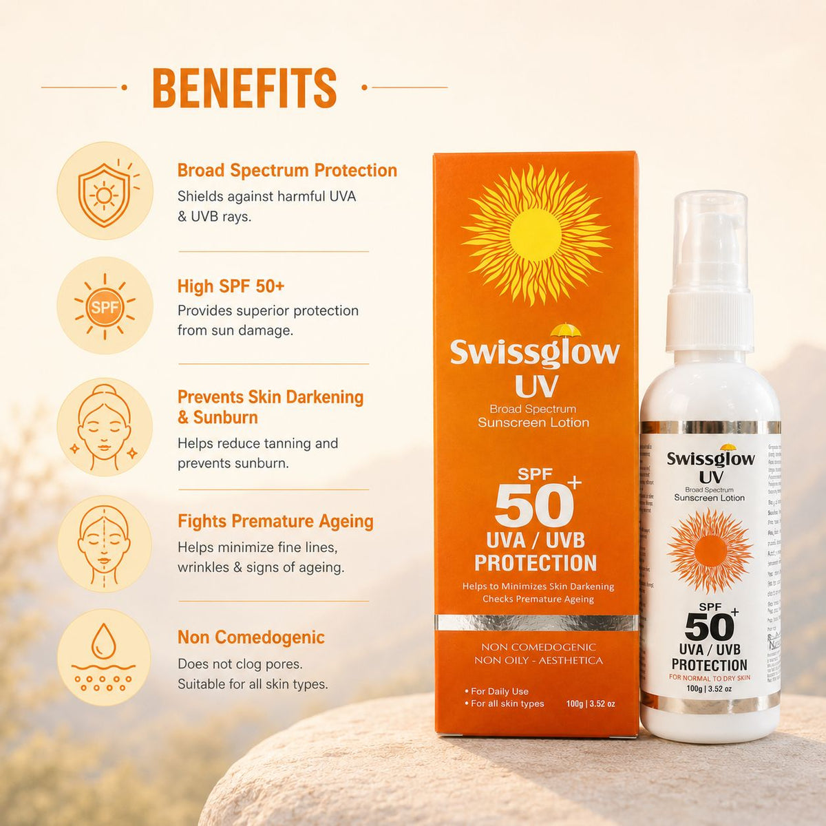 Swiss-Glow-Uv Spf-50