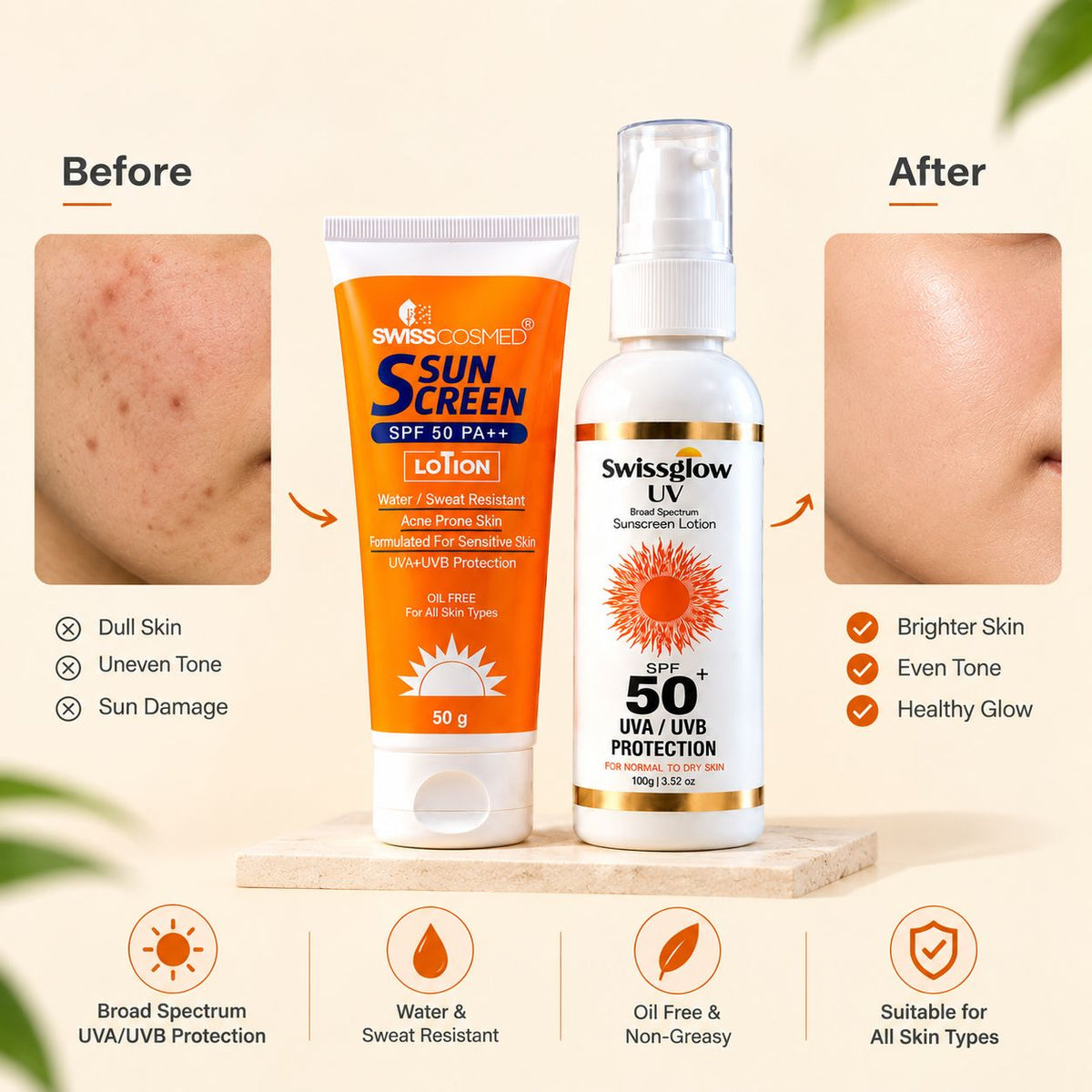 Sun Shield Face & Body Duo