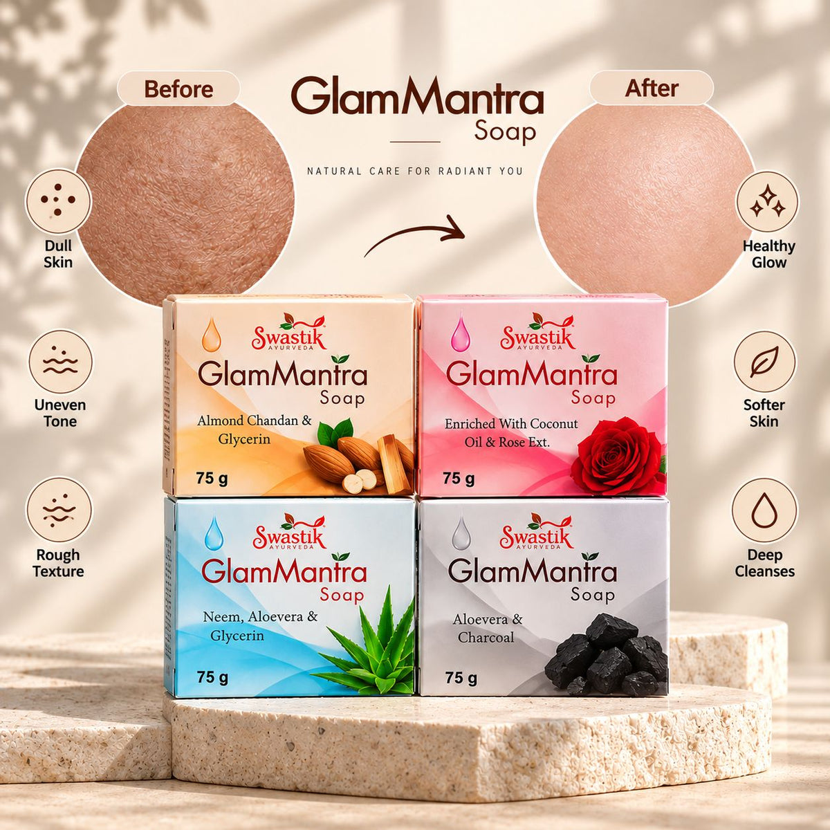 GlamMantra Soap Discovery Pack