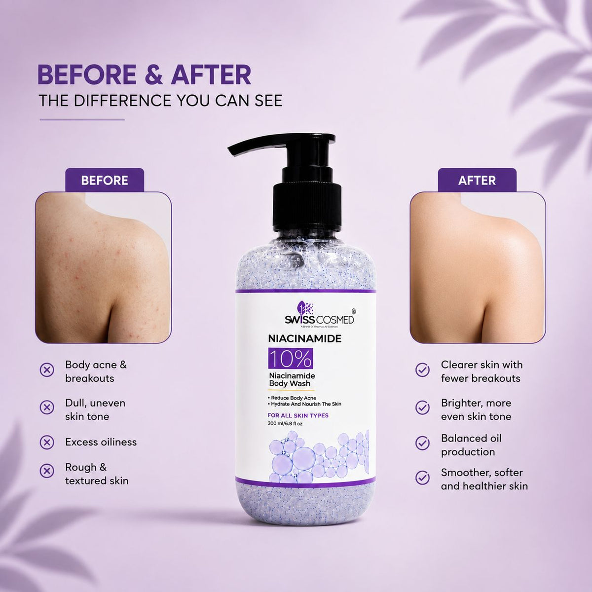 Niacinamide 10% Body Wash