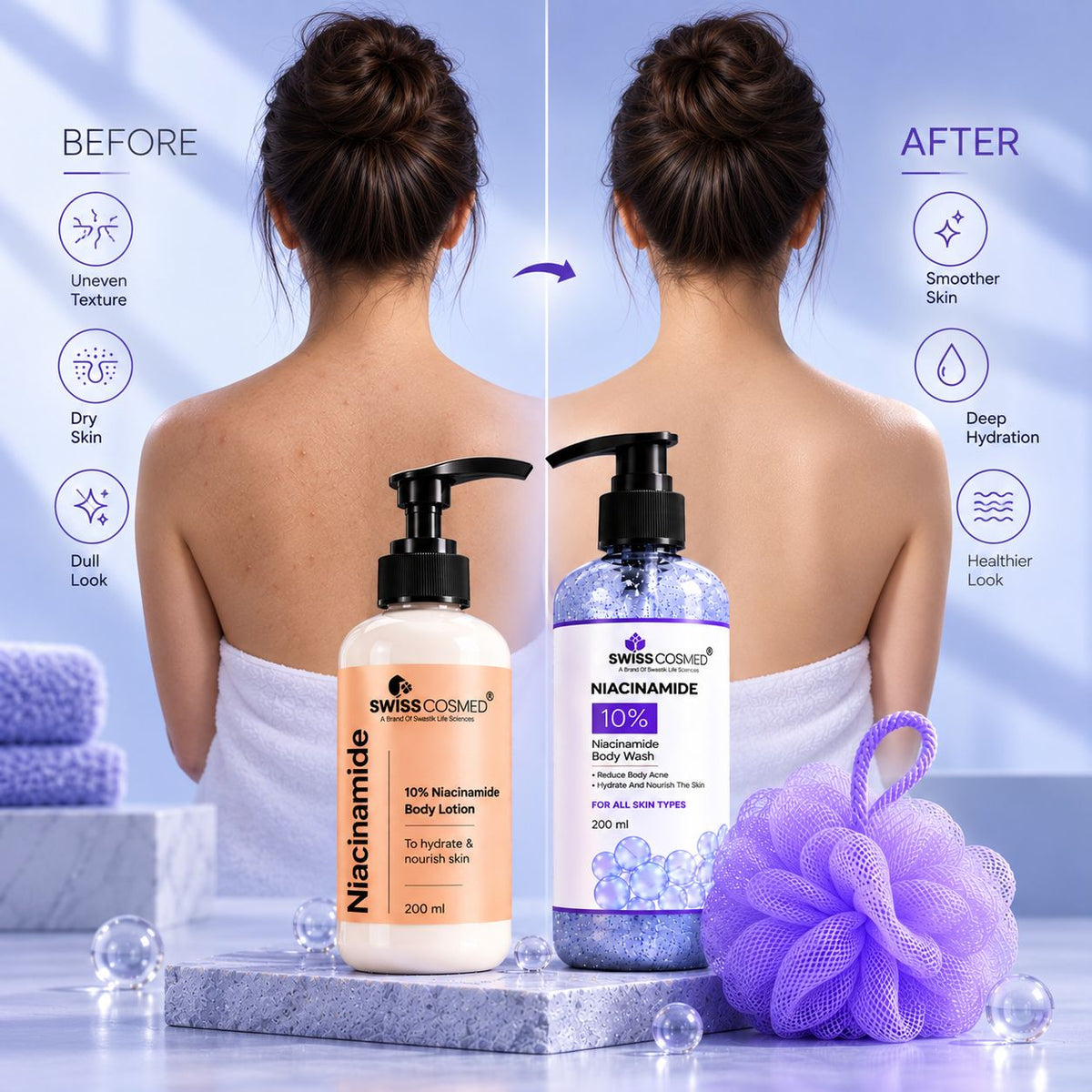 Niacinamide Glow Body Set