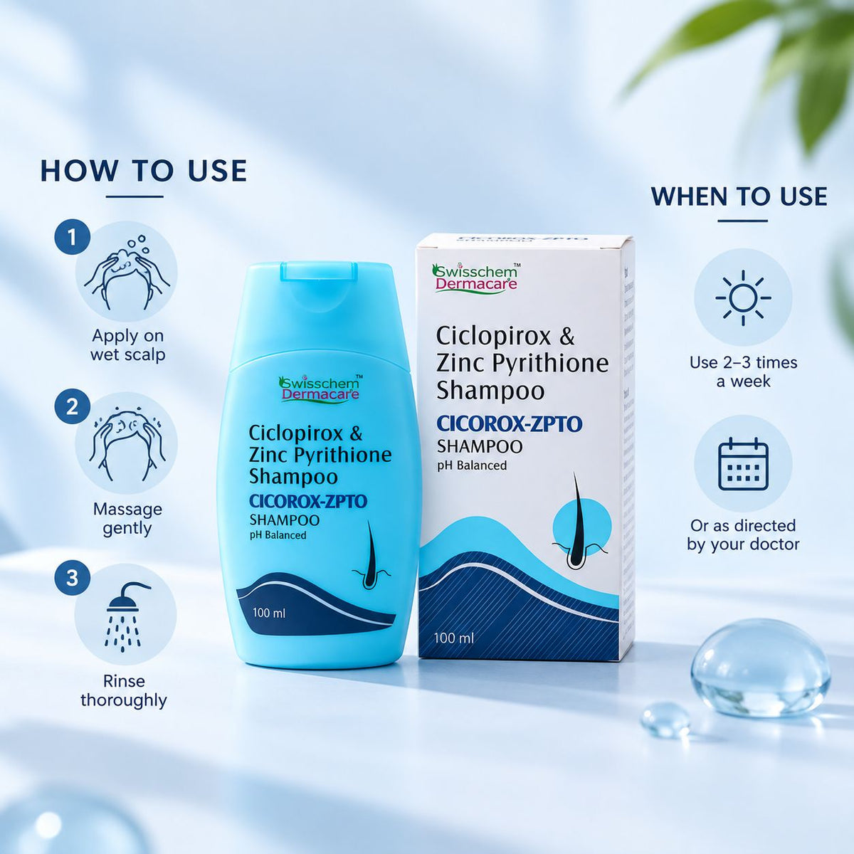 Cicorox-Zpto Shampoo