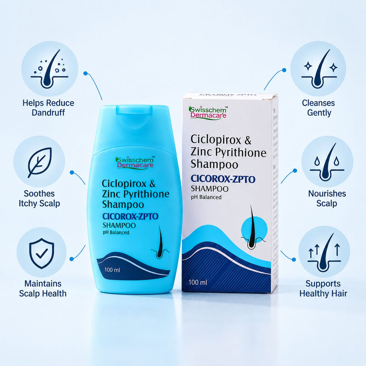 Cicorox-Zpto Shampoo