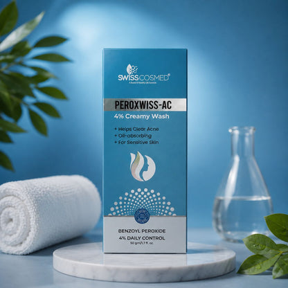 Peroxwiss-AC 4% Creamy Wash
