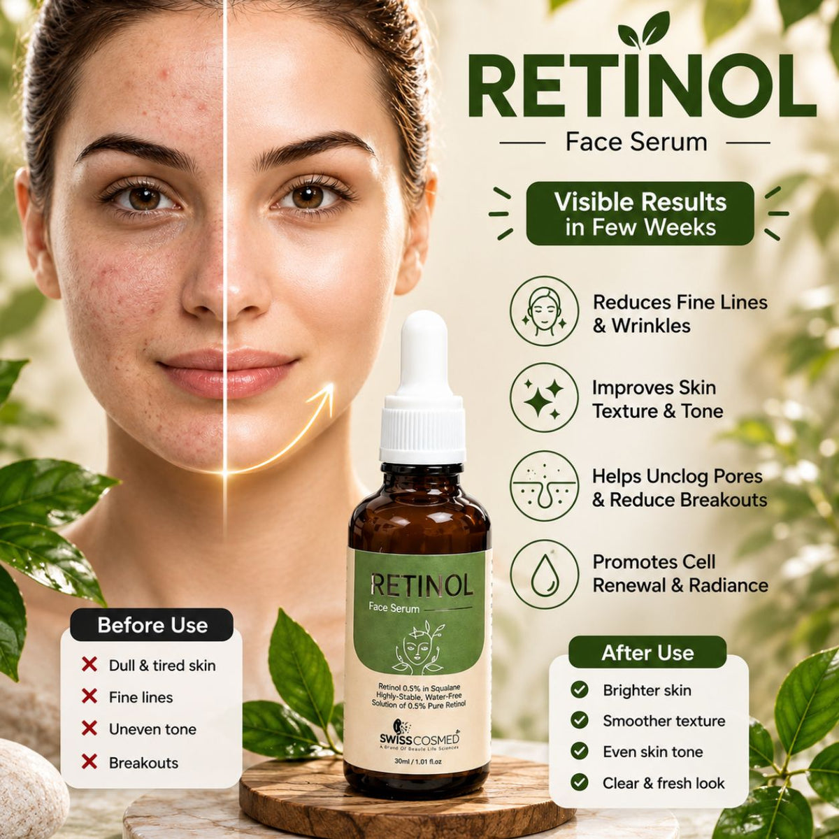 Retinol Face Serum