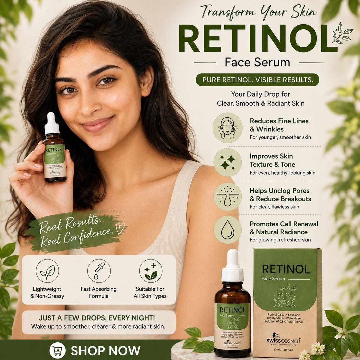 Retinol Face Serum